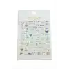 Kalp Yazılı Tattoo Dövme Sticker