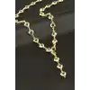 Kalp Zirkon Taşlı Y Kolye