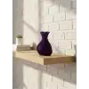 Kalpli Mor Mini Vazo 5 Cm Dekoratif Masa Üstü Aksesuar