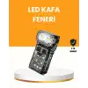 Kamp ve Outdoor İçin LED Far 10 Saat Pil Sensörlü Manyetik
