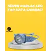 Kampçı Kafa Lambası Su Geçirmez Çok Modlu Led