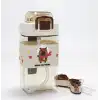 Kapibara Desenli Pipetli Çocuk Matarası