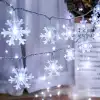 Kar Tanesi Tasarımlı 20 LED USB Aydınlatma