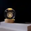 Karahindiba Tasarımlı Işıklı Cam Küre