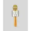 Karaoke Mikrofonu Bluetooth USB AUX Girişli Yankı Efektli