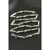 Kare Lüks Çelik Kolye