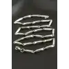 Kare Lüks Çelik Kolye