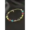 Kare Savoroski Zirkon Taşlı Bileklik