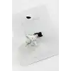 Kare Taşlı Lastikli Toka