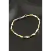 Kare Zincir Çelik Bileklik