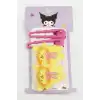 Karışık Çocuk Pens Toka 4 Adet