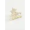 Karışık İnci Metal Mandal Toka 2,5 cm