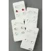 Karışık Taşlı Küpe 6 Adet