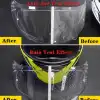 Kask Vizörü İçin Yağmur ve Buğu Engelleyici Film