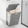 Katlanabilir Asılabilir Kirli Çamaşır Sepeti