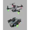 Katlanabilir Drone 1080P Kamera 0-100m Uçuş Mesafeli