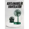 Katlanabilir Teleskopik Şarjlı Fan Masaüstü Soğutucu Vantilatör