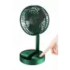 Katlanabilir Usb Şarjlı Masaüstü Soğutucu Mini Fan Telefon Tutucu