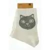Kedi Kolej Çorap 8*28