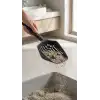 Kedi Kumu Eleme Küreği Sık dokuma gövde ve geniş tutacaklı temizlik aracı