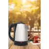 Kettle C F Tipi 220-240V Paslanmaz Çelik Elektrik Kablolu Otomatik Kapanma