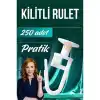 Kilitli Perde Düğmesi Perde Ruleti Perde Düğmesi 250 Adet