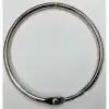 Kilitli Yuvarlak Halka, 5cm - 100 Adet