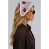 Kiraz Örme Bohem Bandana