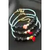 Kırık Doğaltaş Miyoki Boncuk Bileklik
