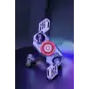 Kırmızı Kablosuz Bluetooth Kulaklık Stres Çarklı Oyuncu Kulaklığı
