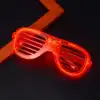 Kırmızı Led Işıklı Parti Gözlüğü - Neon 3 Modlu