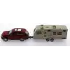 Kırmızı Metal Araçlı Karavan Mk1021