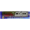 Kırmızı Metal Araçlı Karavan Mk1021