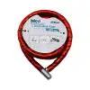 Kırmızı Motor Bisiklet Kilidi 22 mm x 200 cm