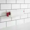 Kırmızı Peçete Askısı Mutfak Duvar Tipi Peçetelik Organizer