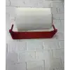Kırmızı Peçete Askısı Mutfak Duvar Tipi Peçetelik Organizer
