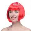 Kırmızı Peruk Saç