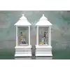 Kış Masalı Tasarımı Işıklı Müzikli Kar Küresi