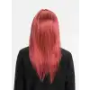 Kızıl Renk Düz Kesim Peruk