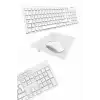 Klavye Mouse Seti Sessiz Kablosuz Türkçe TV  PC Uyumlu