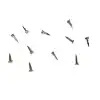 Klips, Menteşe, Ayağı Çivisi  7mm Çelik - Nikel 100gr