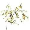 Klips, Menteşe, Ayağı Çivisi 7mm Çelik - Sarı 10gr