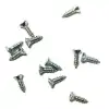 Eco Lounge Klips, Menteşe, Ayak, Ağaç, Sunta Vidası 2,2x7,5mm - Nikel 100 Adet