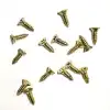 Klips, Menteşe, Ayak, Ağaç, Sunta Vidası 2,2x7,5mm - Sarı 100 Adet