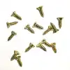 Eco Lounge Klips, Menteşe, Ayak, Ağaç, Sunta Vidası 2,2x7,5mm - Sarı 100 Adet