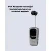 Klipsli Tasarımlı Bluetooth Kulaklık Uzun Pil Ömrü