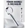 Kolay Montajlı 3 Modlu Yüksek Basınç Duş Başlığı
