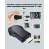 Kompakt HDMI Kablosuz Dongle – 1080p Görüntü ve Plug‑and‑Play Kurulum