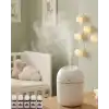 Kompakt Mini Hava Nemlendirici 5 Esans Hediyeli LED Işıklı USB Aromaterapi Cihazı