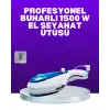 Kompakt Seyahat Tipi Buharlı Ütü Pratik Kırışıklık Açıcı